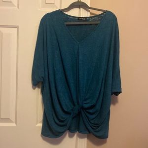 Young at heart blue XL knot shirt